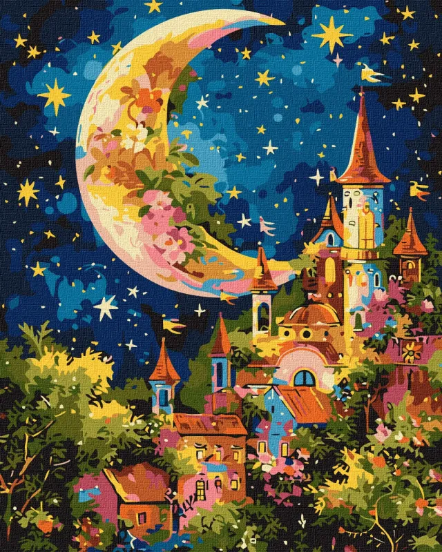 Картина за номерами - Зоряний палац ©art_selena_ua