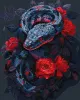 Painting by numbers - A dangerous rose ©art_selena_ua