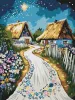 Painting by numbers - Hut ©art_selena_ua