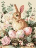 Painting by numbers - Festive Bunny ©art_selena_ua