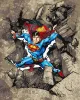 Картина по номерам - Superman: Сквозь камни ©Warner Bros.