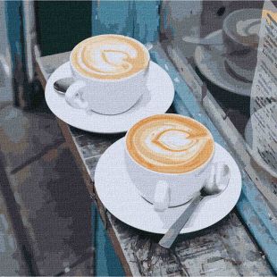 Painting by numbers - The morning scent of love 