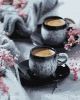 Painting by numbers - Coffee for two 