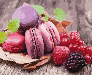 Картина за номерами - Малиновий настрій