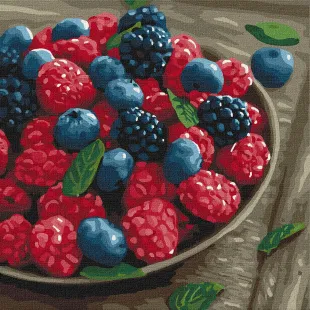 Картина за номерами - Дари літа
