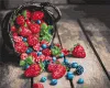 Painting by numbers - Summer treats 