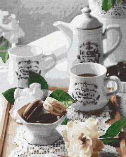 Картина за номерами - Ніжний ранок