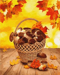 Картина за номерами - Лісові дари