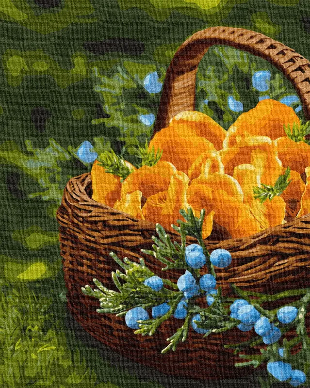 Картина за номерами - Сонце у кошику