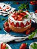 Painting by numbers - Ripe strawberry ©alonka_good