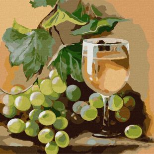 Painting by numbers - Sweet grapes