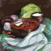 Комплект картин - "Прянощі світу" та "Обід у бабусі"