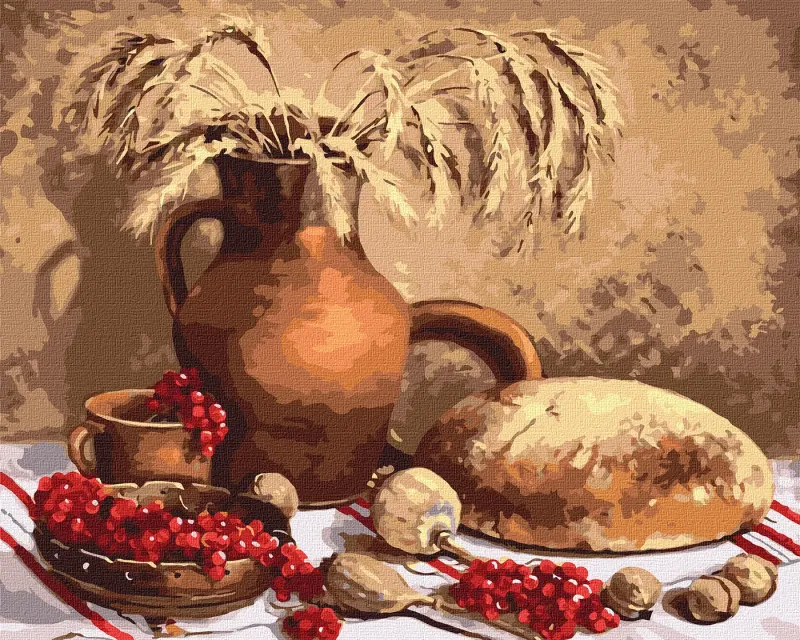Картина за номерами - Повернення до джерел ©Валентина Баранюк