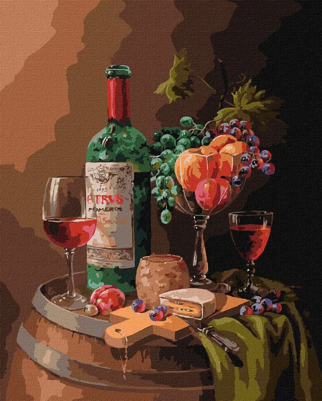 Картина за номерами - Романтична вечеря ©MariaGordeevaART