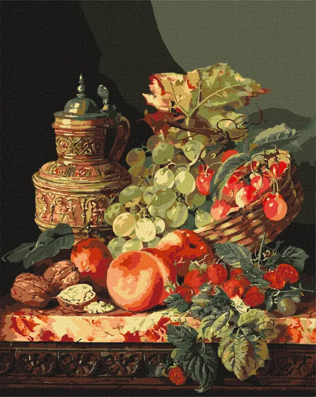 Картина за номерами - Фруктове різномаїття ©Edward Ladell