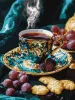 Картина за номерами - Кава по-турецьки з фарбами металік extra ©art_selena_ua