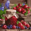 Картина за номерами - Малинове варення ©art_selena_ua