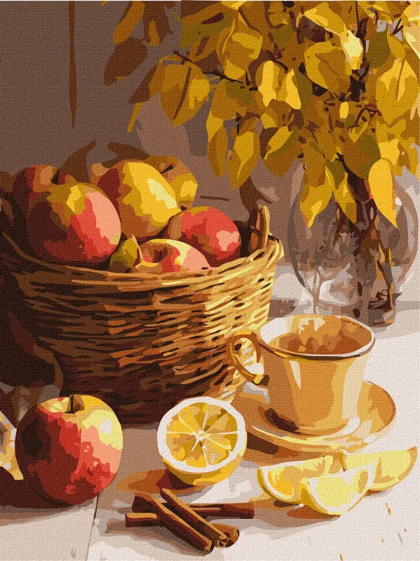 Картина за номерами - Кошик натхнення ©art_selena_ua