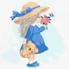 Картина за номерами - Маленька дівчинка