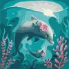 Картина за номерами - Морська прогулянка ©Elena Schweitzer