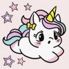 Painting by numbers - A marvellous unicorn