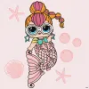 Картина за номерами - L.O.L. Surprise! Mermaids Neon QT