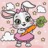 Painting by numbers - A carrot ©art_selena_ua
