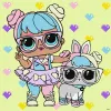 Картина по номерам - L.O.L. Surprise! TroopSurprise BonBon With HopHop