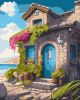 Painting by numbers - House on the coast ©art_selena_ua