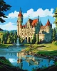 Картина за номерами - Чарівний замок ©art_selena_ua