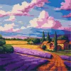 Картина за номерами - Лавандове поле ©art_selena_ua