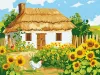 Картина за номерами - Рідний будиночок ©art_selena_ua