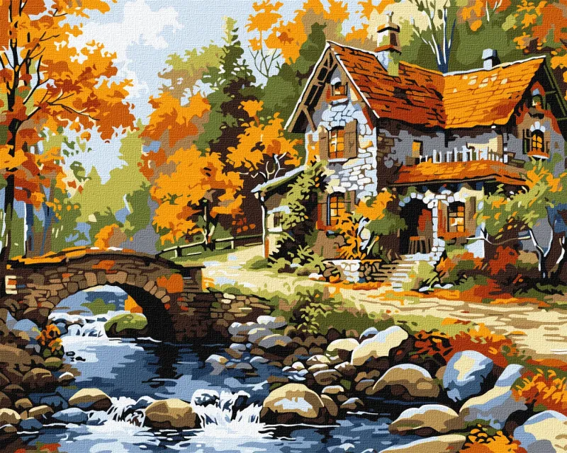 Картина за номерами - Гармонія природи ©art_selena_ua
