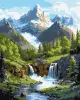 Картина за номерами - Краєвиди гір ©art_selena_ua