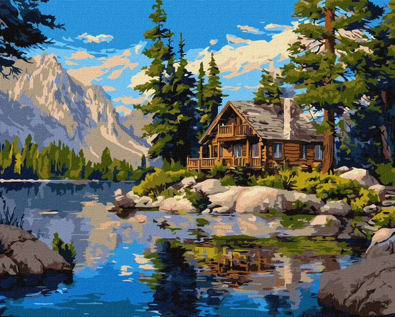 Картина по номерам - Лесное дуновение ветра ©art_selena_ua