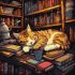 Painting by numbers - Fluffy book lover ©art_selena_ua