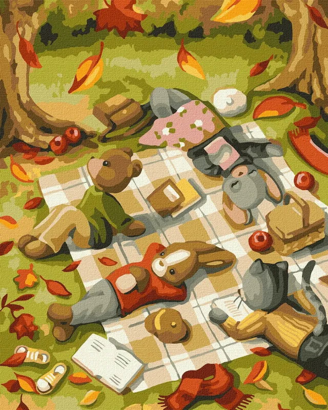 Картина за номерами - Книжковий клуб ©tanya_bonya