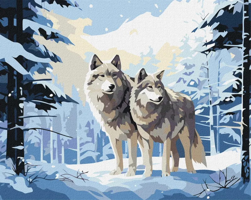 Картина за номерами - Відданість ©art_selena_ua
