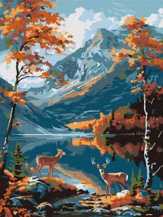 Картина за номерами - Магія природи ©art_selena_ua