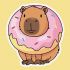 Painting by numbers - Sweet capybara ©art_selena_ua