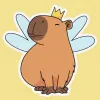 Painting by numbers - Capybara fairy ©art_selena_ua