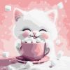 Painting by numbers - Cocoa for a cat (picture № 2) ©art_selena_ua