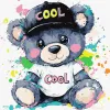 Painting by numbers - Cool bear ©art_selena_ua