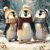 Картина по номерам - Счастливые напевы ©art_selena_ua