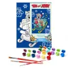 Painting by numbers - Tom and Jerry: on the sled ©Warner Bros.