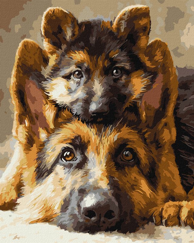 Картина за номерами - Разом завжди ©art_selena_ua