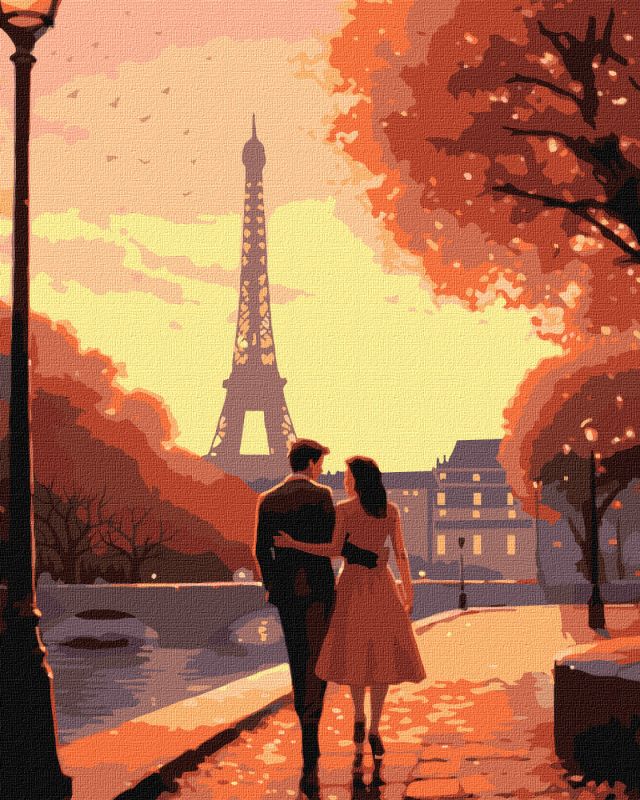 Картина по номерам - Вечерний Париж ©art_selena_ua