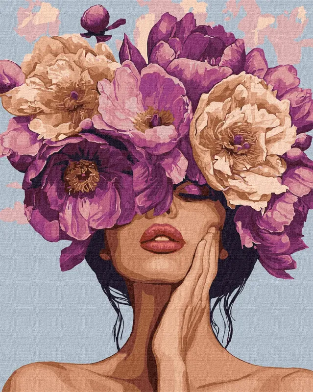 Картина за номерами - Квіткова мелодія ©victoria_art___