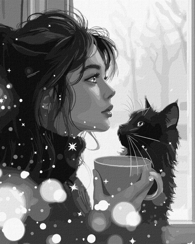 Картина за номерами - Ранкова тиша ©art_selena_ua