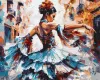 Картина по номерам - Девушка в танце ©art.solomiia